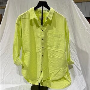Women's Neon Yellow Shirt